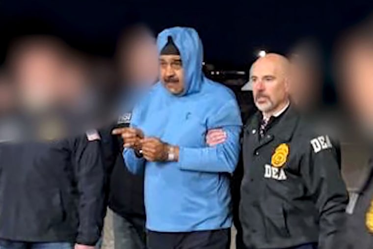 Nicolás Maduro foi assistido por agentes da DEA