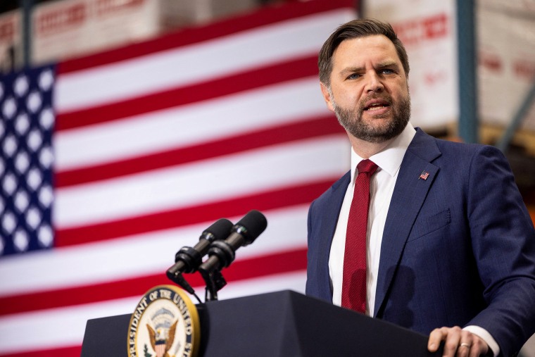 US Vice President JD Vance delivers remarks on the economy at Uline in Alburtis, near Allentown, Pennsylvania, on December 16, 2025.Ryan Collerd / AFP via Getty Images