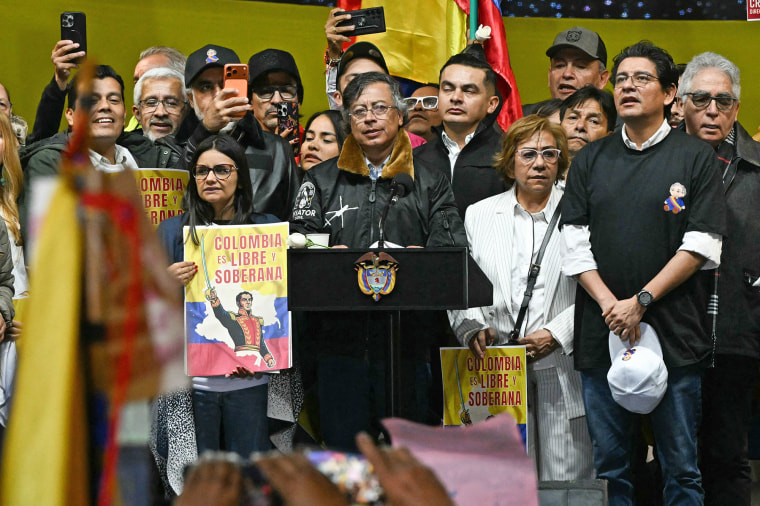 Colombia's President Gustavo Petro 