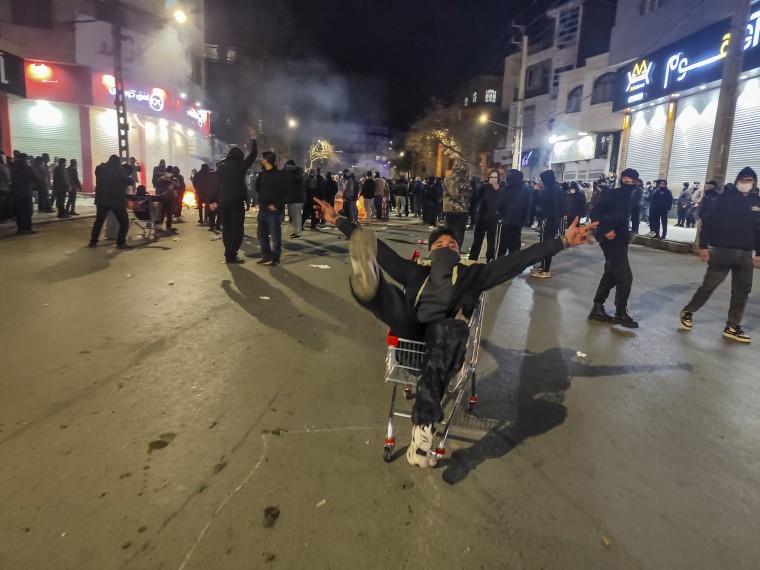 Iranian government shuts down internet as violent crackdown continues插图 Protests-in-Iran-January-8