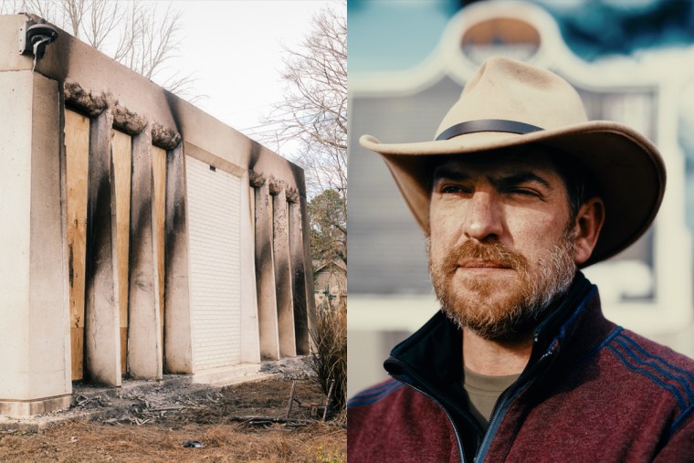 Zach Shemper, the president of Beth Israel, said he has had to suppress his anger over the fire to focus on rebuilding.