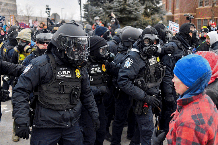 A slideshow of protest photos.