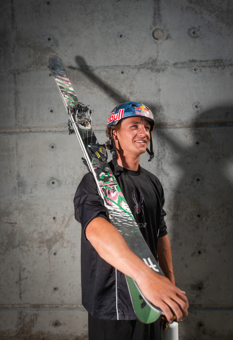 Mac Forehand a gold-medal favorite at the Winter Olympics. This trick could win it.插图 Freestyle skier Mac Forehand poses for a photo