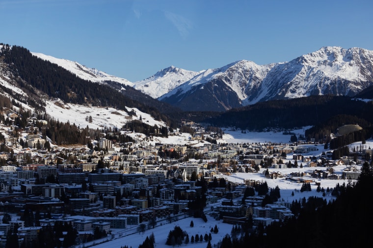 Davos está se preparando para sediar o Fórum Econômico Mundial (WEF) 2026
