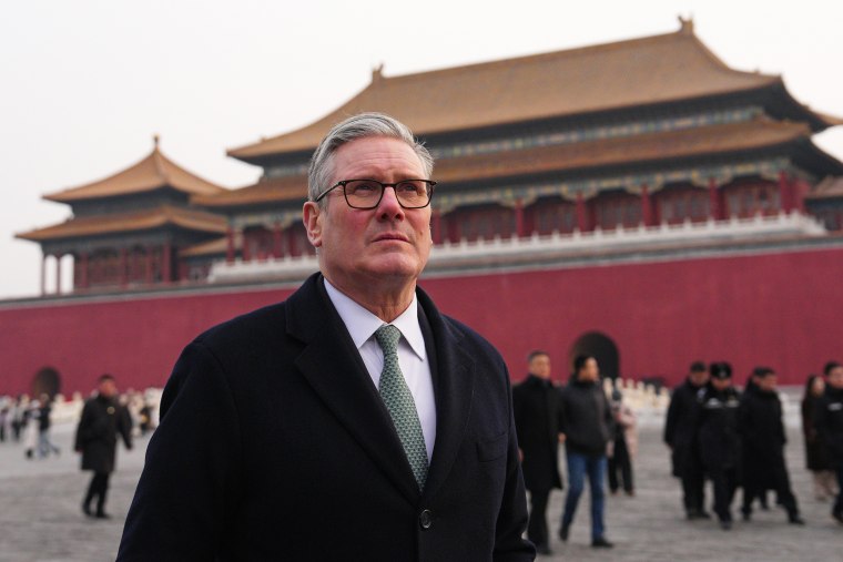 Image: UK Prime Minister Visits China Day Two