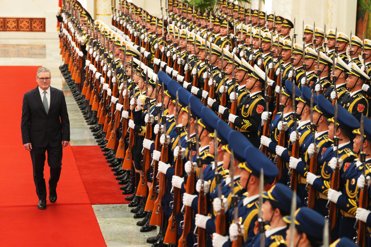 Image: UK Prime Minister Visits China Day Two