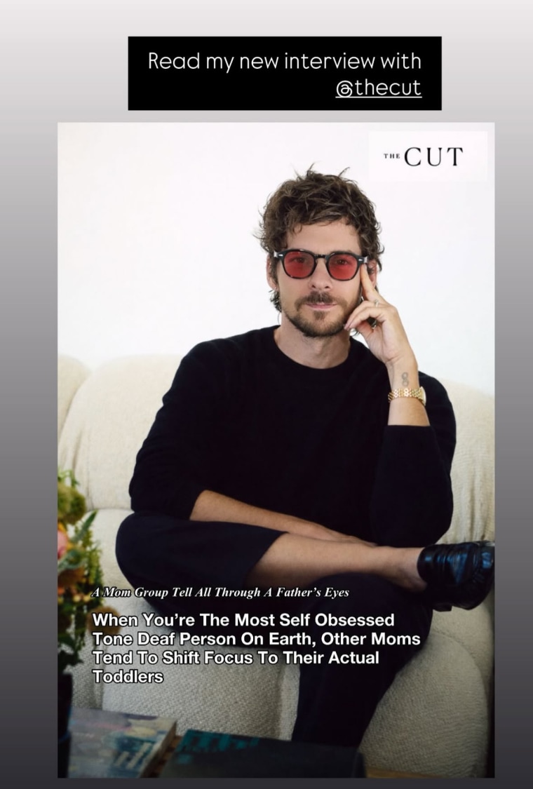 Hilary Duff's husband Matthew Koma shared this image on Instagram.