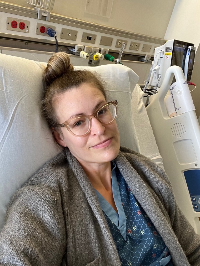 Laura Behnke was diagnosed with colon cancer at 42, just seven months after giving birth to her first child.