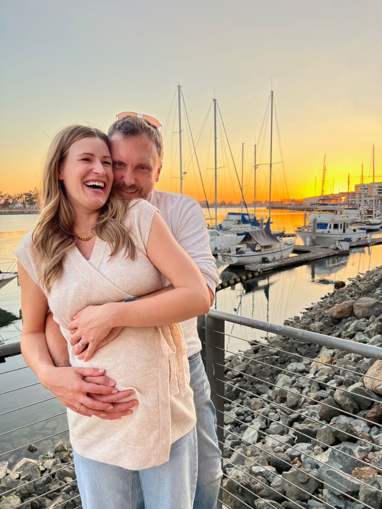 Behnke and her husband welcomed their daughter via IVF in late 2021.