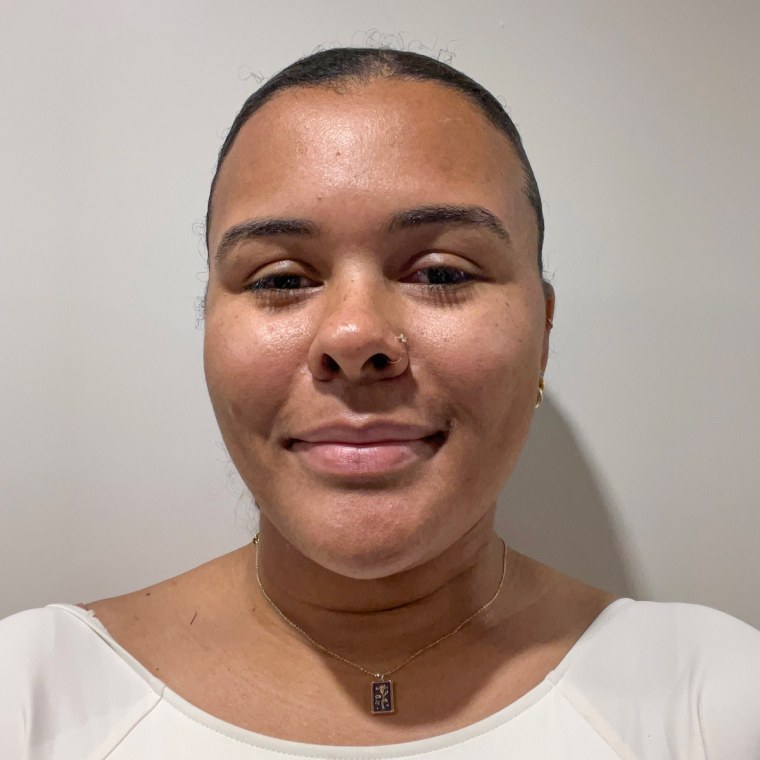 After using Rizos Curls Sleek Styling Cream + Taming Wand on clean hair.