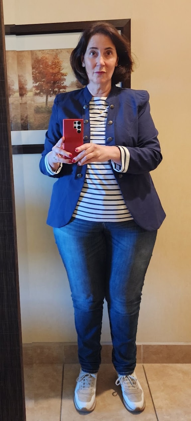 Merz before her weight loss. Her highest weight was 270 pounds.