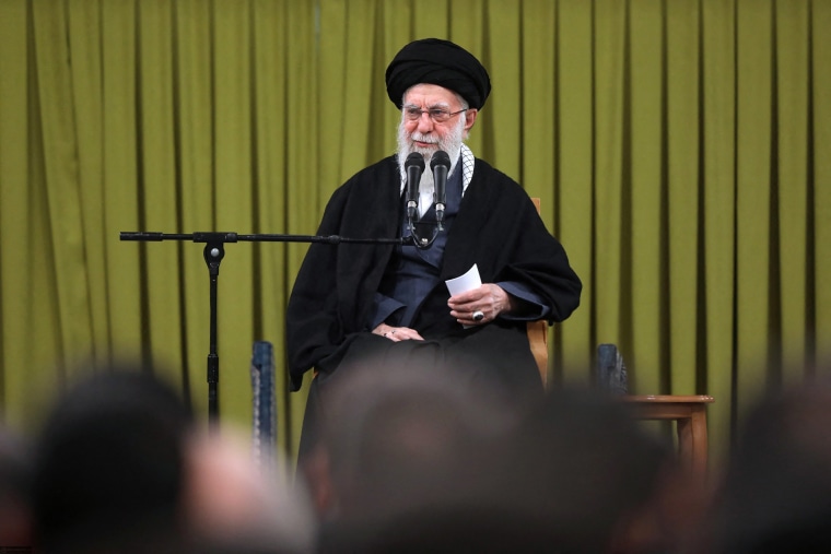 Iran's supreme leader warns any U.S. attack would spark 'regional war'