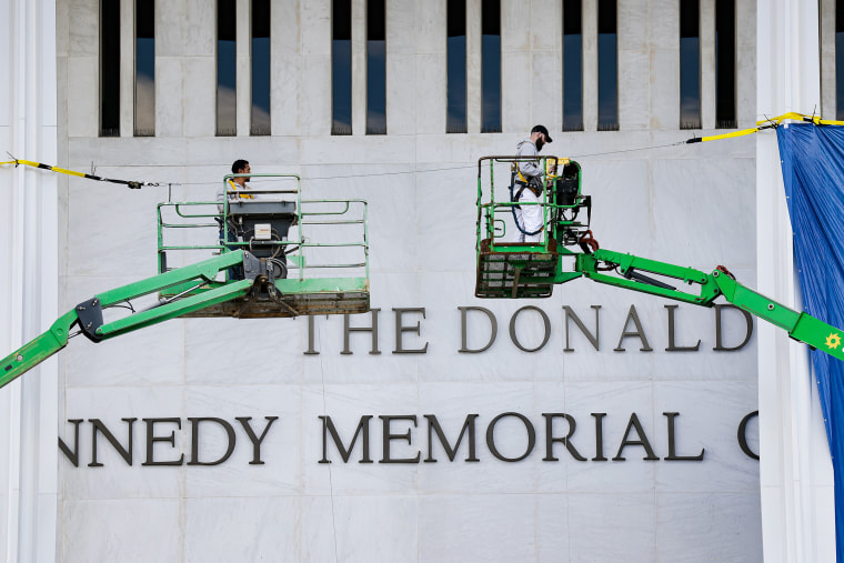 Image: FILE - Trump Announces Move To Close Kennedy Center in Washington
