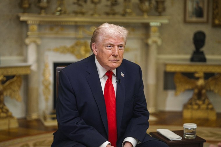 Inmigración, economía y política: verificamos las afirmaciones de Trump en su entrevista con NBC News