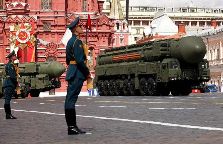 Rehearsals Held For Victory Day Parade In Moscow