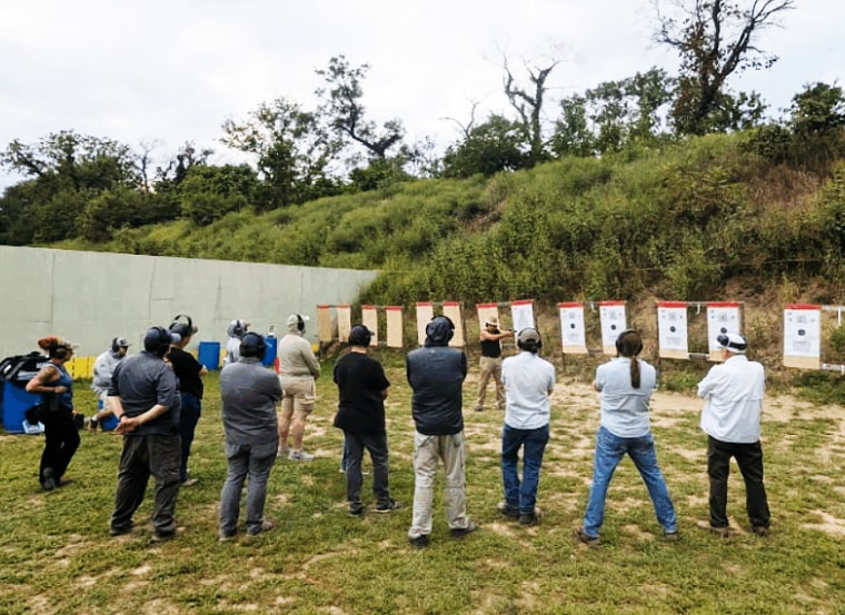 A Grassroots Defense firing range in Iowa.