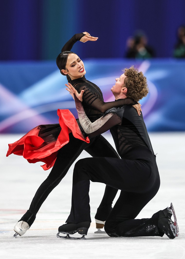 Madison Chock and Evan Bates respond to judging controversy following silver medal