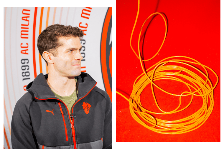 Pulisic joined AC Milan in 2023.