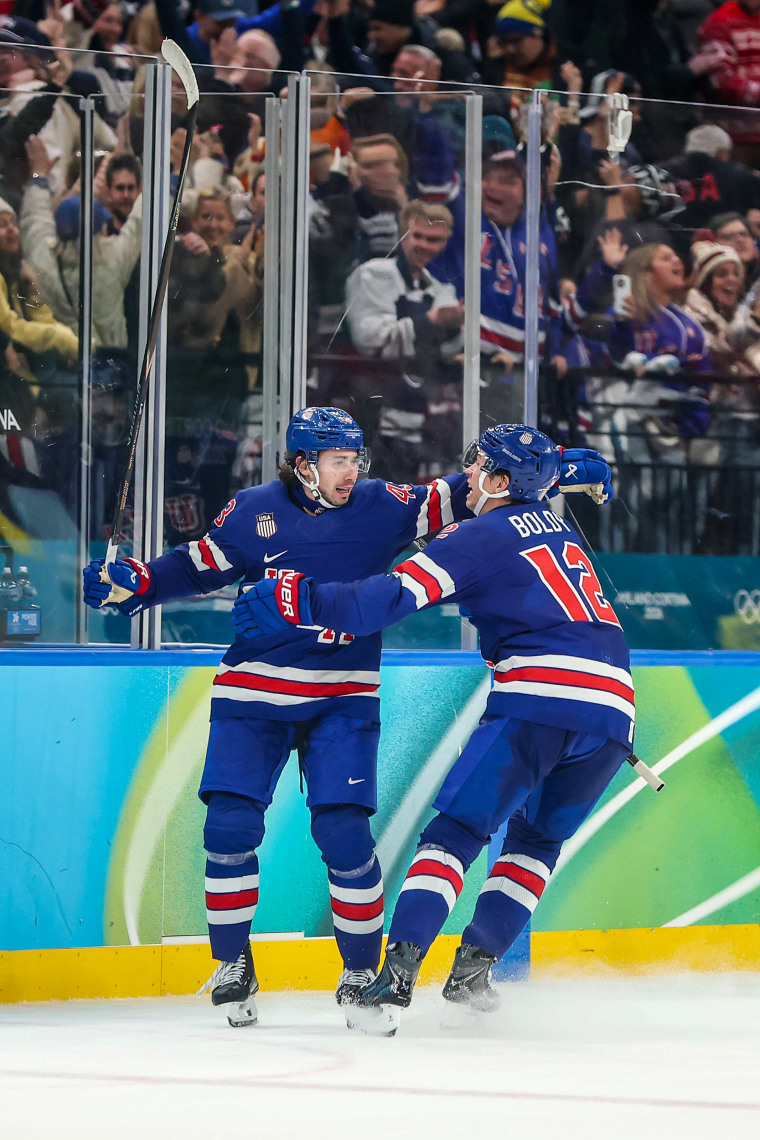 Image: Ice Hockey - Milano Cortina 2026 Winter Olympics: Day 12