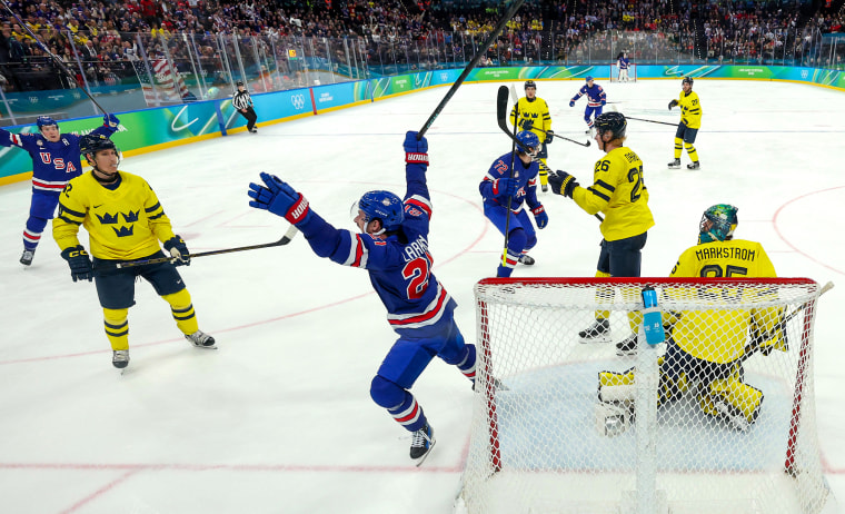 Image: Ice Hockey - Milano Cortina 2026 Winter Olympics: Day 12