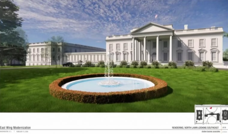 A rendering of the East Wing Modernization project.