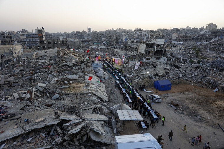 Image: TOPSHOT-PALESTINIAN-ISRAEL-CONFLICT-RELIGION-ISLAM-RAMADAN