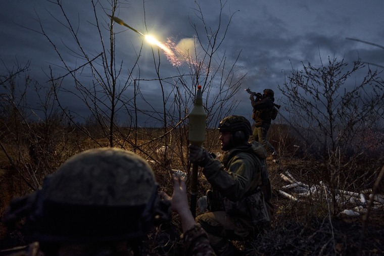 28th Separate Mechanized Brigade Conduct Operations In Bakhmut District