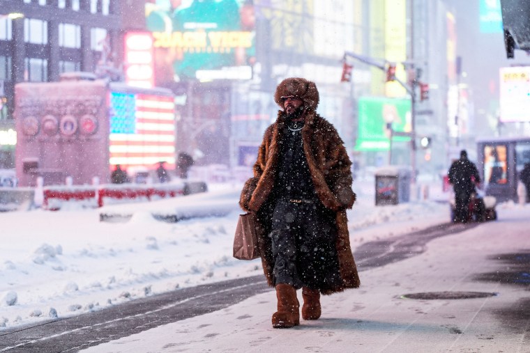 APTOPIX Winter Weather New York