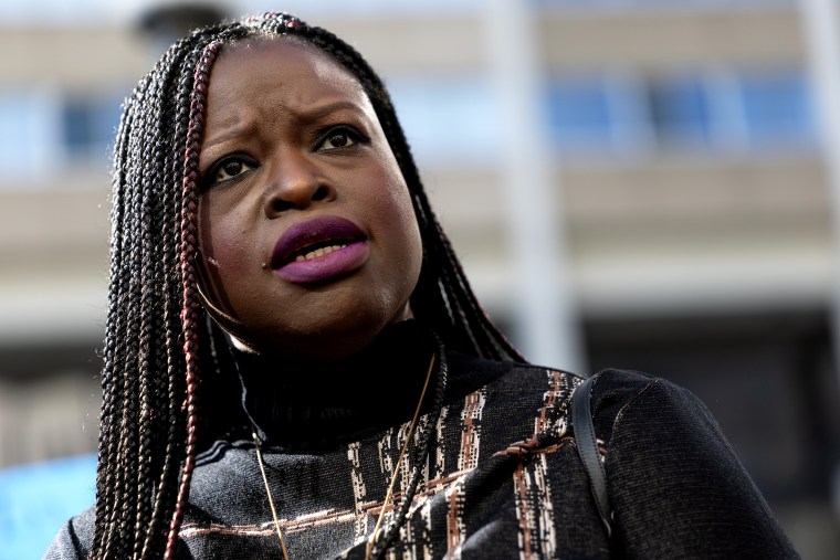 Nekima Levy Armstrong, Cities Church protest arraignment, St. Paul, Minn., February 2026