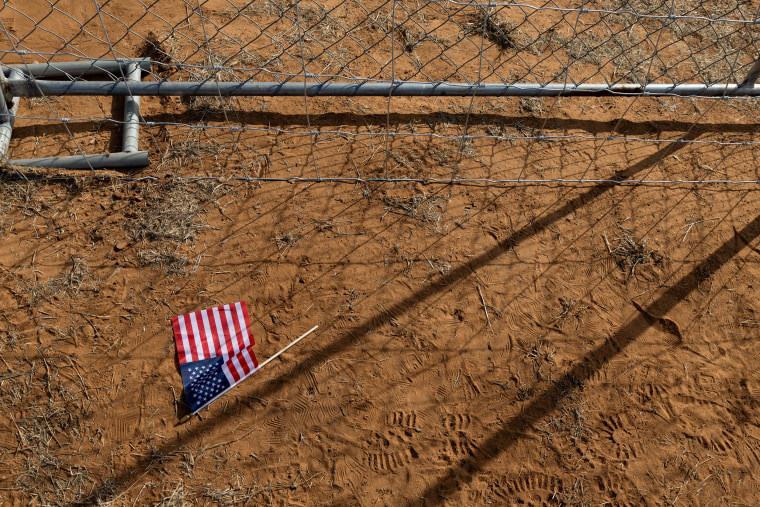 People protest after Liam Canejo Ramos was released from detention in Texas