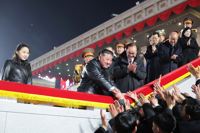 Military parade to commemorate the Ninth Congress of the ruling Workers' Party of Korea (WPK) in Pyongyang