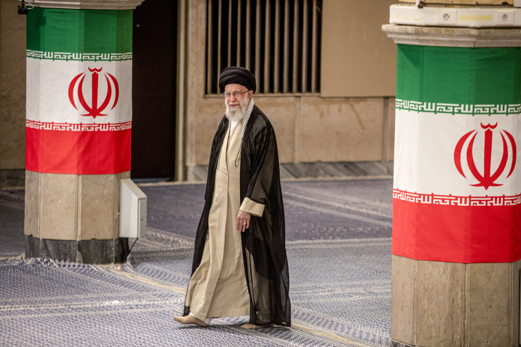 Ayatollah Ali Khamenei.