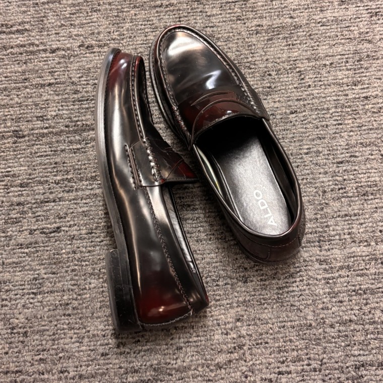 Fernandez loves how comfortable these loafers are as well the dark brown hue they have.