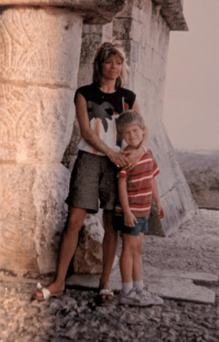 Sandra and her son, Alex