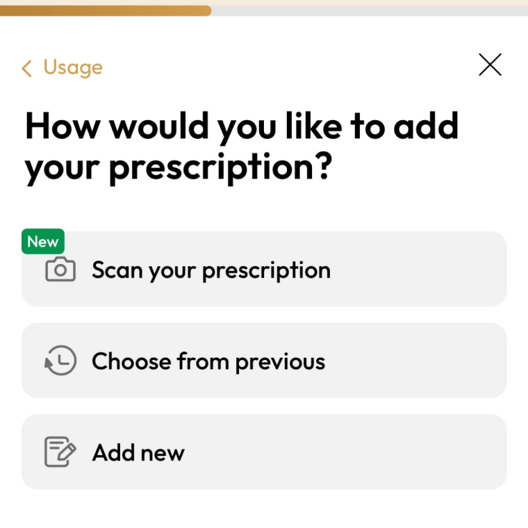 EyebuyDirect allows you to input your prescription here.