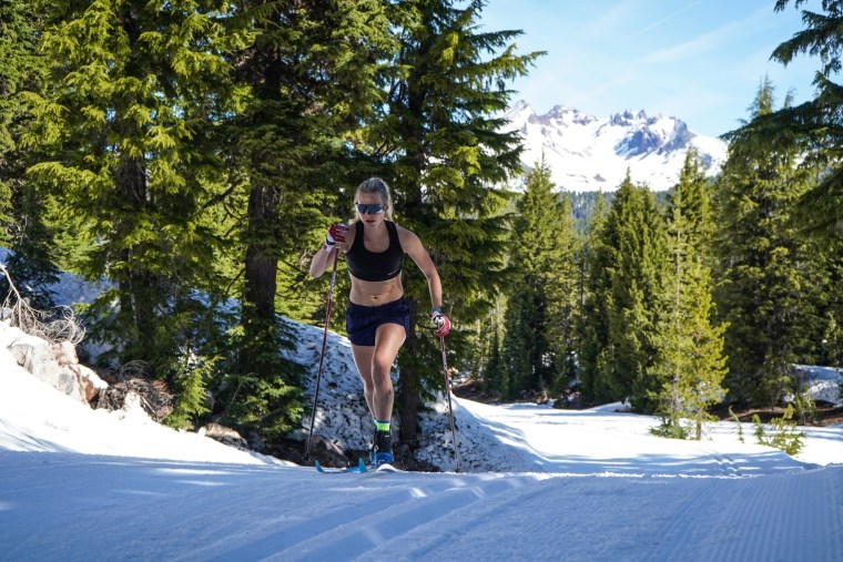 Food is an important part of Olympian Jessie Diggins' athletic prep routine.