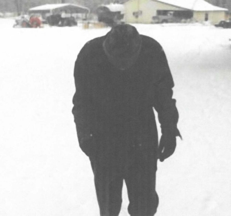 Robert two weeks before his disappearance