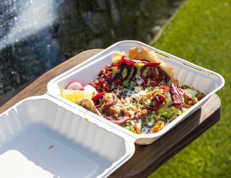 Villa’s Tacos’ famous Queso Tacos.