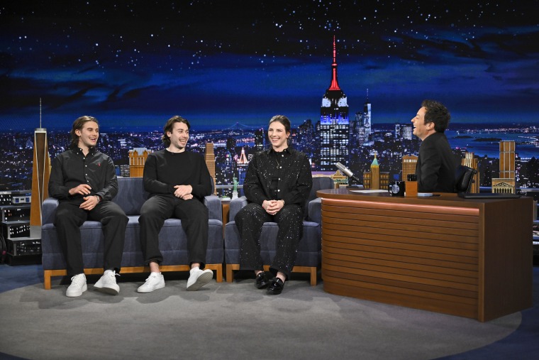 .S. hockey Olympic gold medalists Jack Hughes, Quinn Hughes and Hilary Knight talk Jimmy Fallon