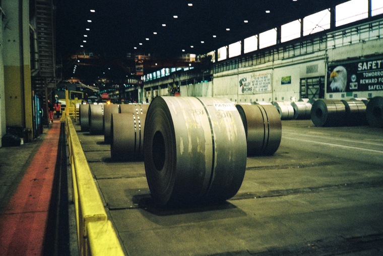 U.S. Steel’s Mon Valley Works Irvin Plant in Pittsburgh, Pa.