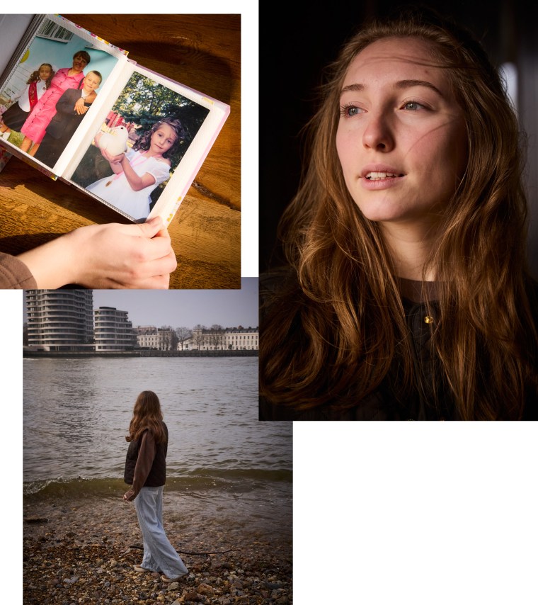 Mariia Kulia in London. 