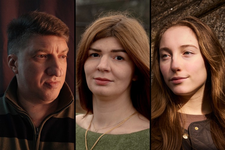 Dmytro Zviagintsev; Taria Blazhevich; Mariia Kulia.