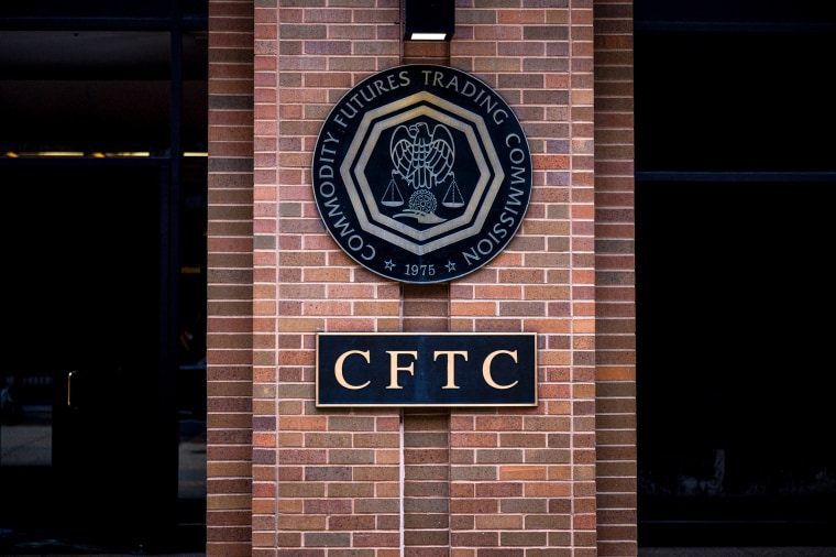 The Commodity Futures Trading Commission logo.