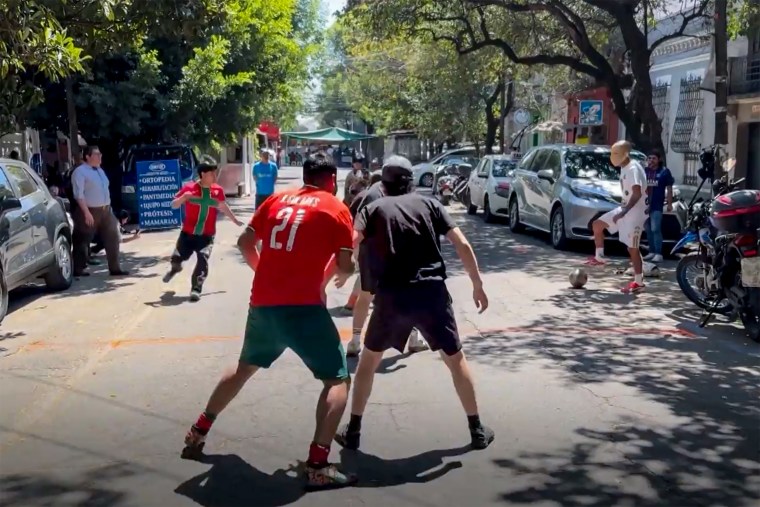 Reta Mexa street soccer.