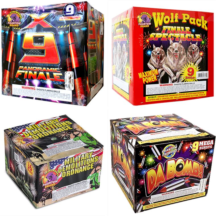 Ghazali bought roughly 30 different types of items from Phantom Fireworks, including a “finale rack” product that the manufacturer says should be lit with people at least 100 yards away.