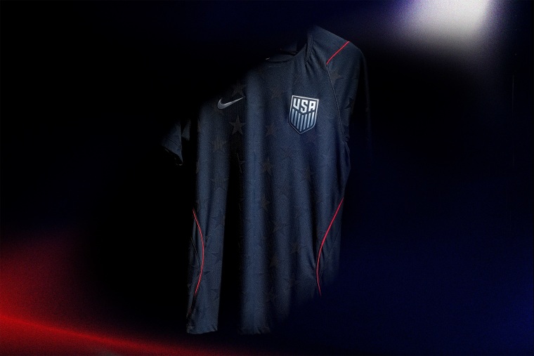 The 'stars' kit to be worn by the U.S. men's soccer team at the 2026 World Cup.