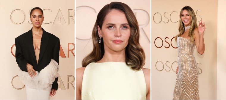 Misty Copeland, Felicity Jones and Heidi Klum. 