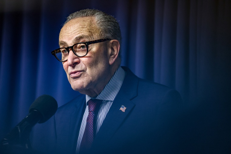 Senate Minority Leader Chuck Schumer