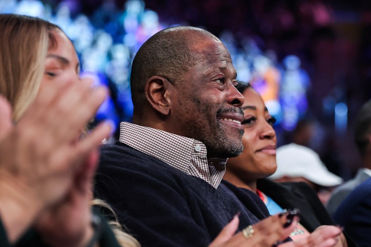 Former New York Knick Patrick Ewing.