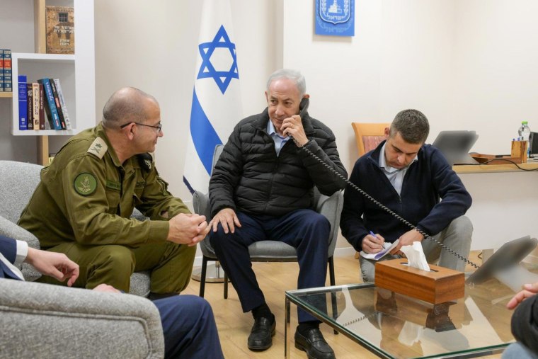Prime Minister Benjamin Netanyahu ordering the elimination of senior Iranian regime officials on March 17, 2026.